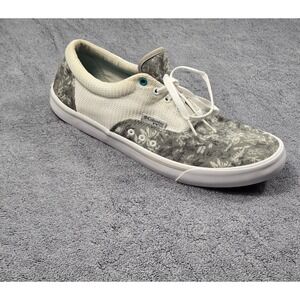 Columbia PFG Bahama Vent Boat Shoes Mens 11 Grey Floral BM0152-036 Good